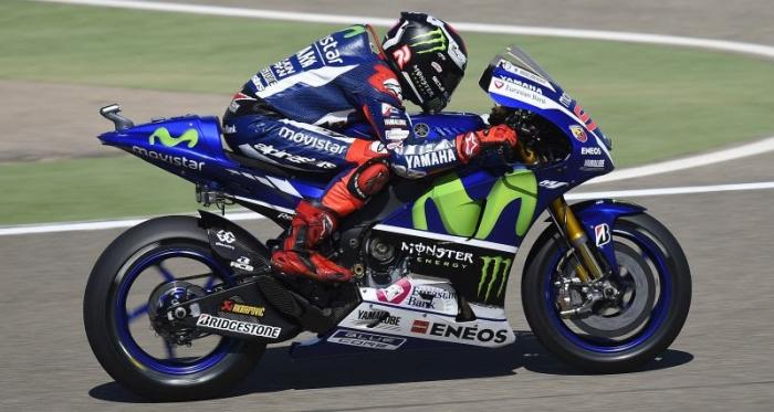 Yamaha tiene la ventaja después del primer día en MotorLand Aragón