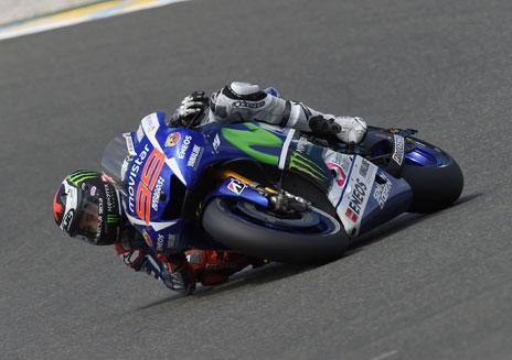 Lorenzo exhibe un gran ritmo en Le Mans