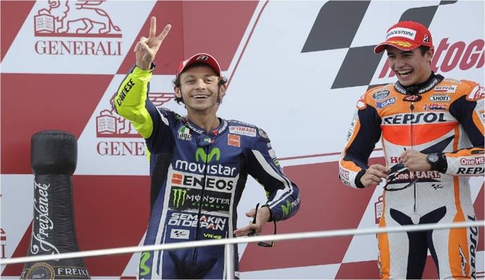 ROSSI CIERRA UNA TEMPORADA BRILLANTE CON EL SUBCAMPEONATO DE MOTOGP