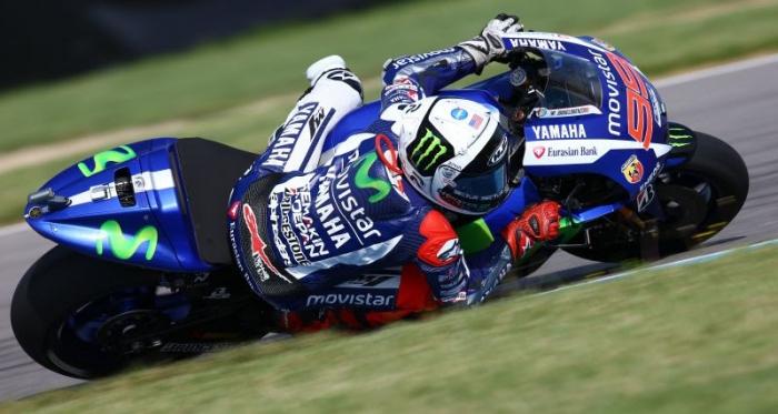 Lorenzo salva una valiosa primera fila en Indianápolis