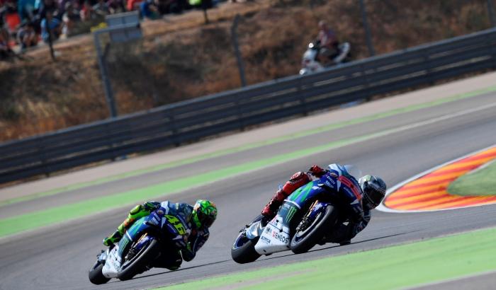 Gran doble podio para el Movistar Yamaha MotoGP Team en Aragón