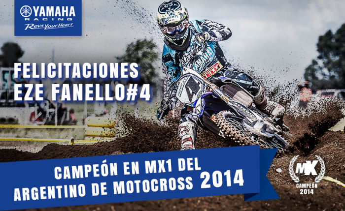 ¡Yamaha campeón del Nacional de Motocross!