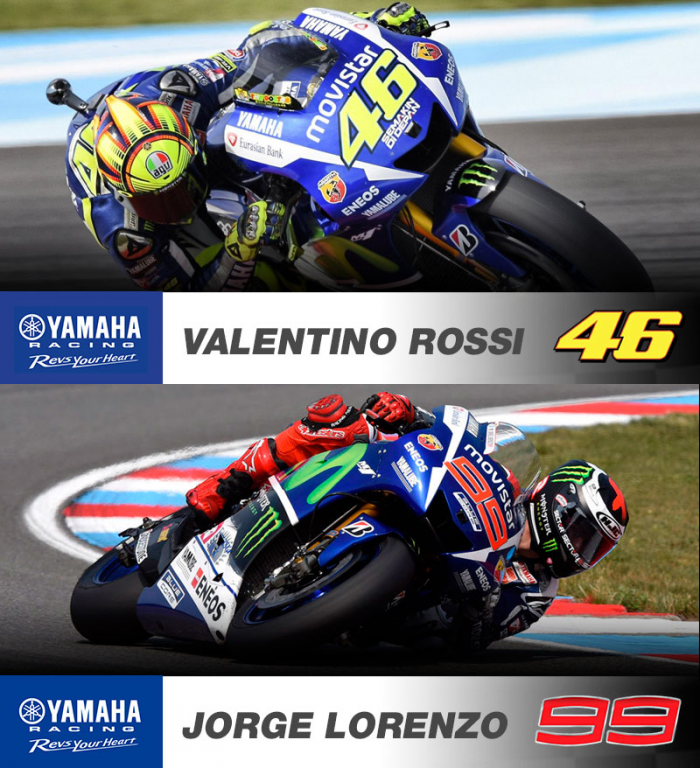 Con Valentino Y Lorenzo, Yamaha Disputará El GP de Termas nuevamente